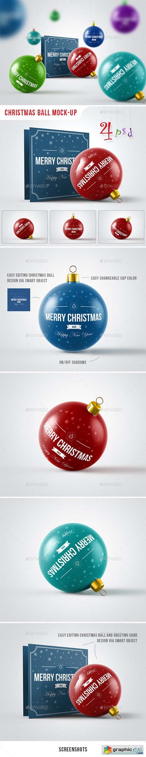 Download Christmas Ball Mock Up Free Download Vector Stock Image Photoshop Icon PSD Mockup Templates