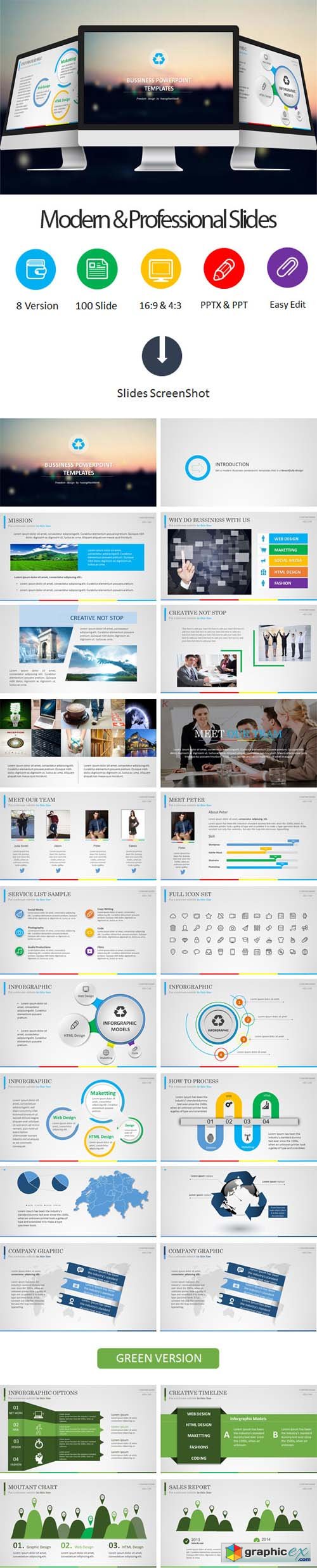 Bussiness Powerpoint Templates