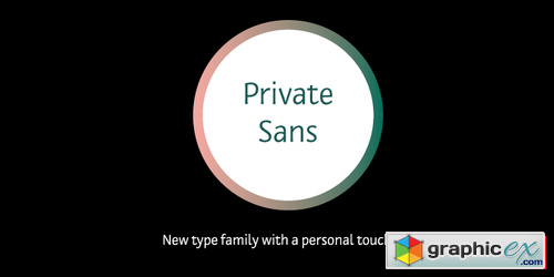 Private Sans Font Family $81