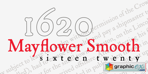 P22 Mayflower Smooth Font Family $90