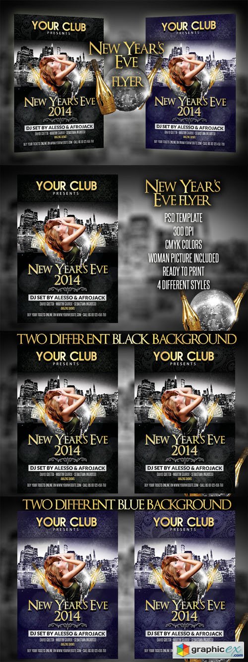 New Year's Eve Manhattan Flyer