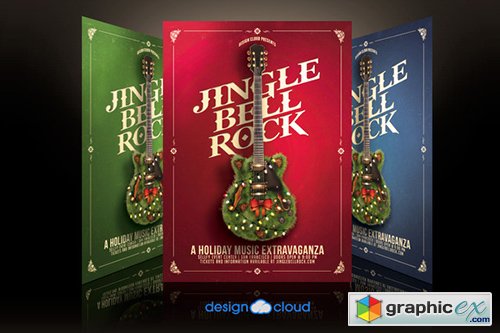 Jingle Bell Rock Flyer Template