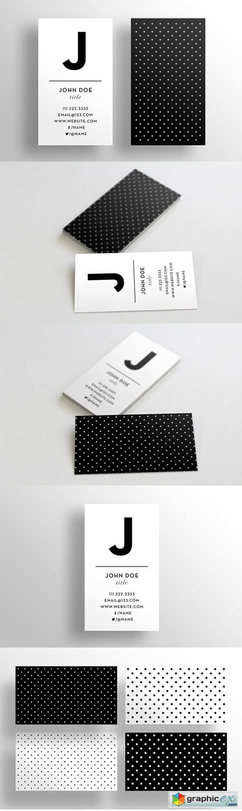  The Initial - Business Card Template