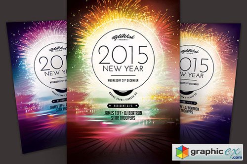 2015 New Year Flyer
