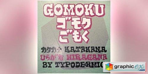 Gomoku Font Family - 2 Font 60$