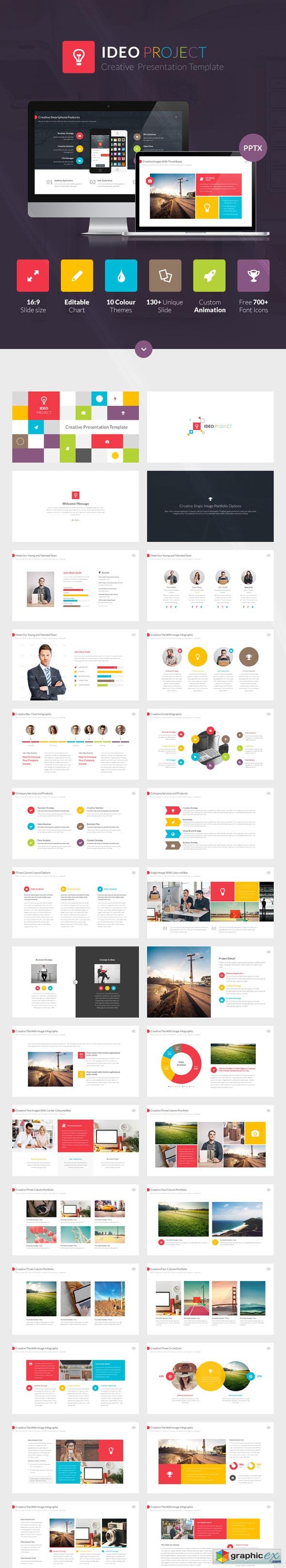 Ideo Powerpoint Presentation Template
