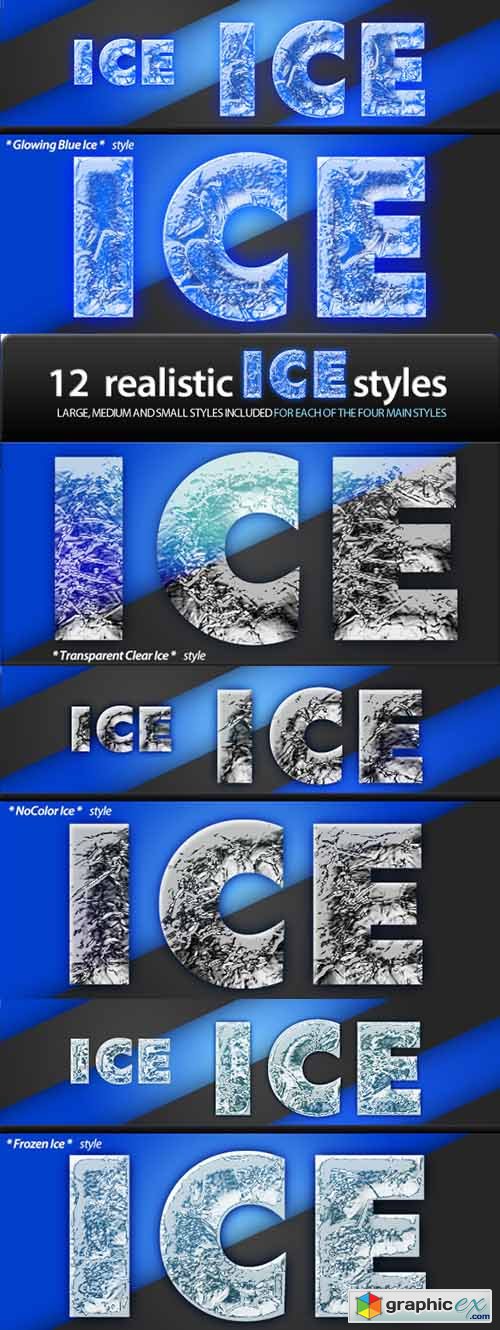 Realistic Ice Styles