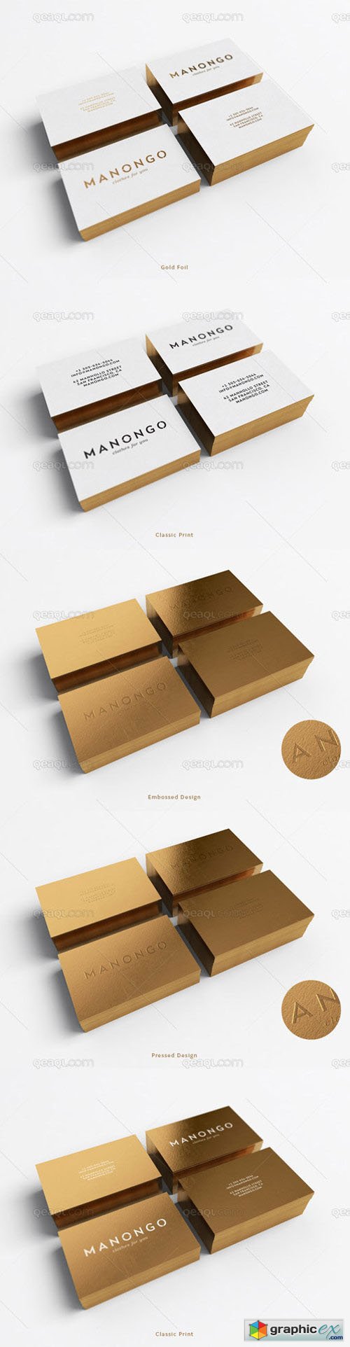 Business Card Mock-up - Brand Of Clothing