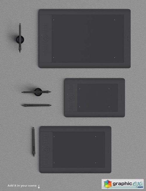 Graphic Tablet Mock-up - Architect