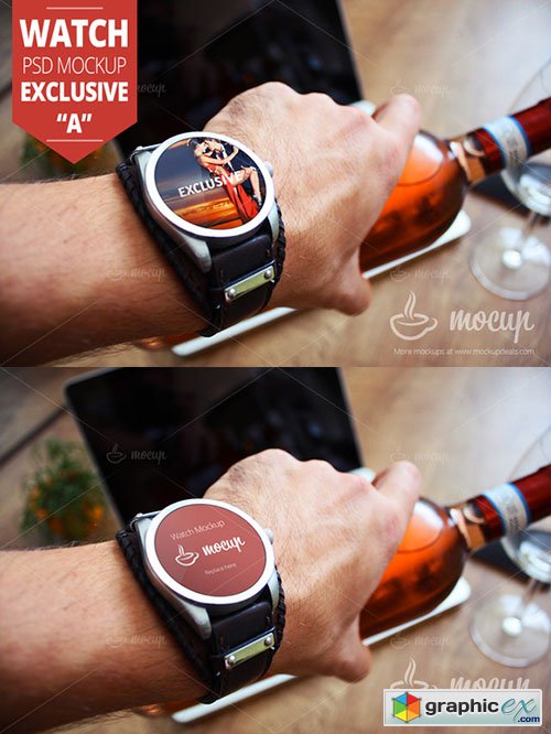  Watch PSD Mockup Exclusive