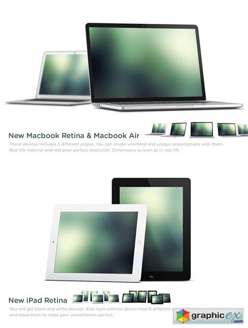 New Apple Devices Mock Up
