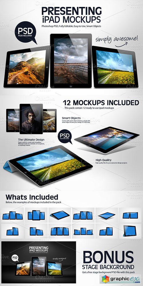 iPad Mockups