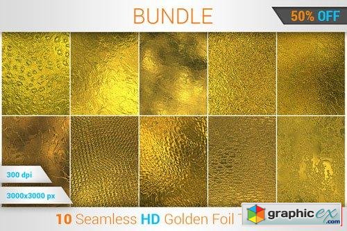 Golden Foil HD Texture Bundle (v 1)