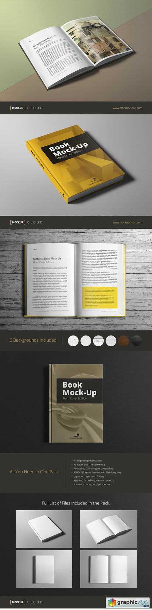  Book Mock-Up / Hard Cover Edition