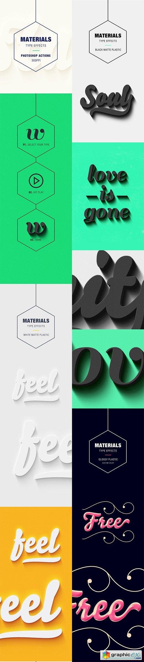 Materials Type Effects