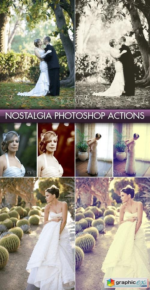  Nostalgia Photoshop Actions 