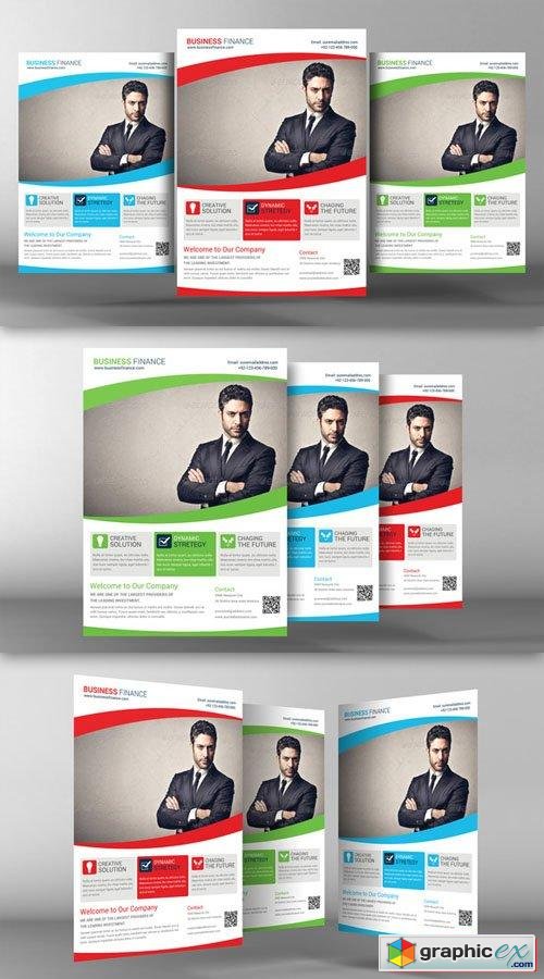  Corporate Business Flyer Template