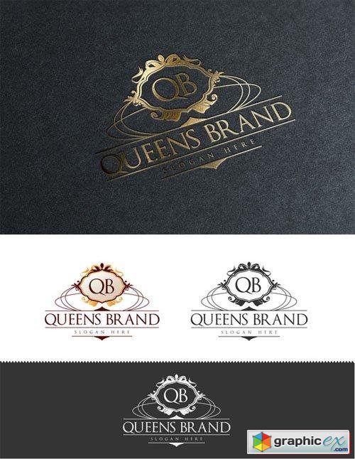  Queens Brand Logo Template