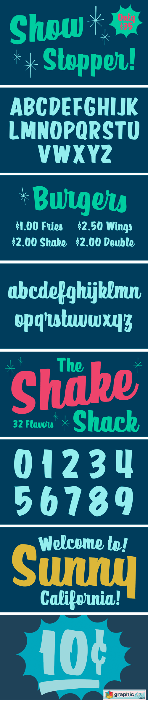 Show Stopper Typeface