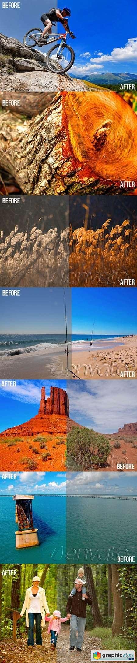 Photoshop Color Enhance Actions
