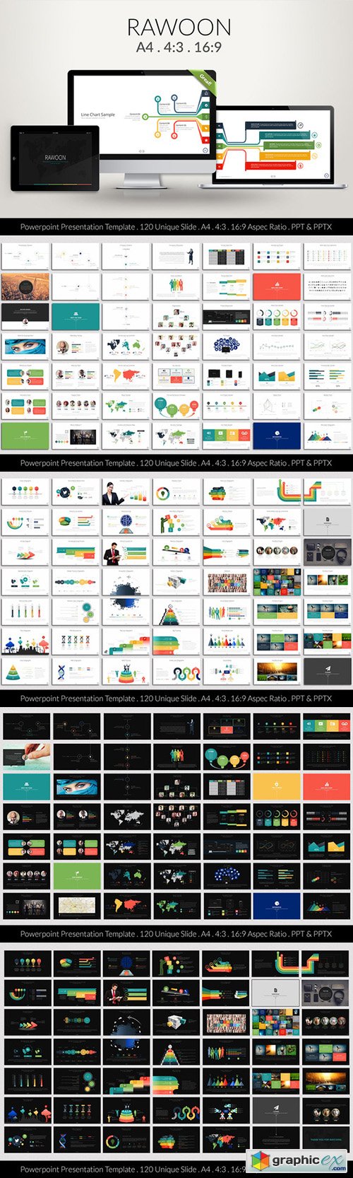  Rawoon Powerpoint Template
