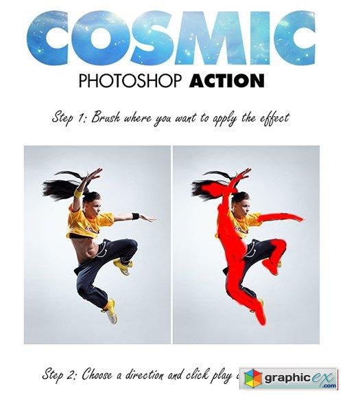 Cosmic Photoshop Action