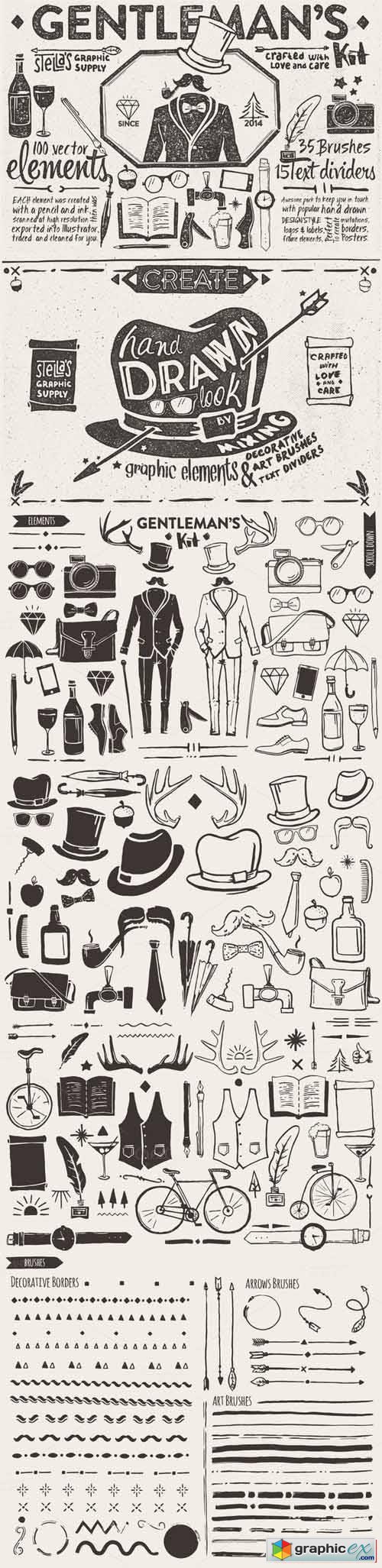 Gentleman&#039;s Graphic Kit