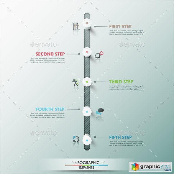  Modern Infographic Timeline Template