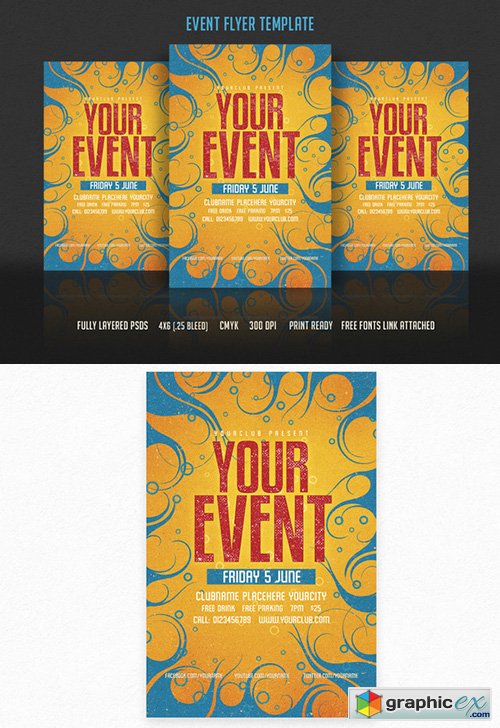  Event Flyer Template