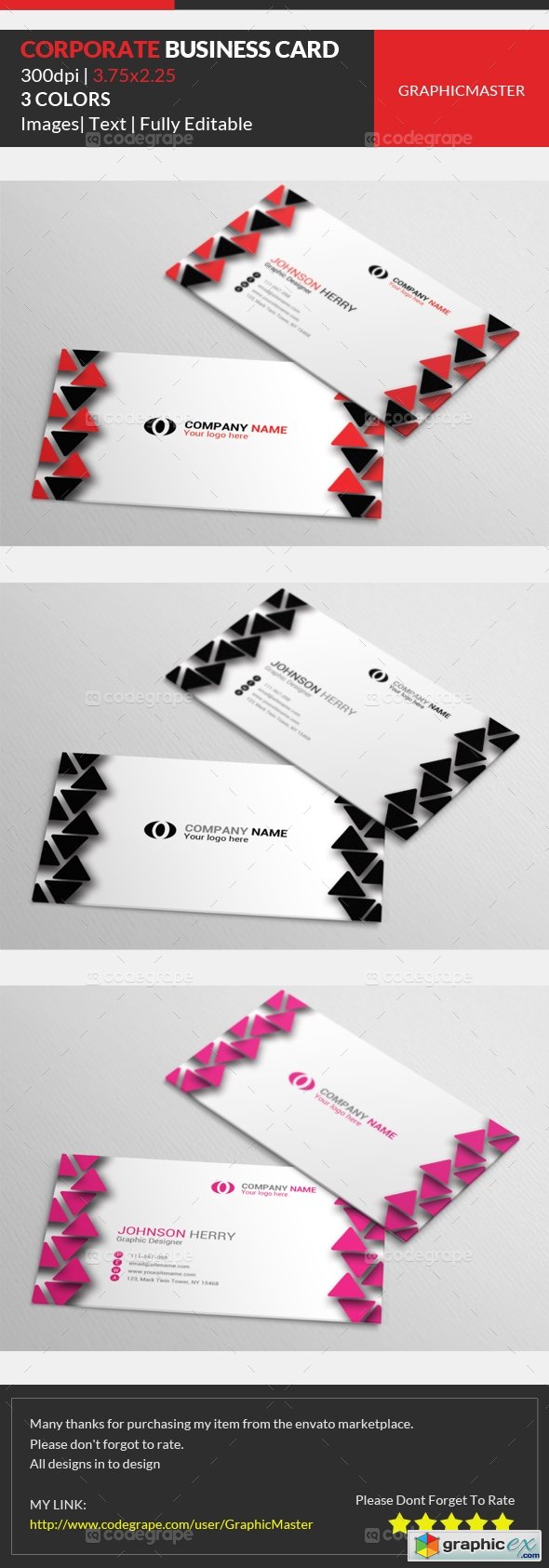 Corporate Business Card 1