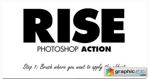 Rise Photoshop Action