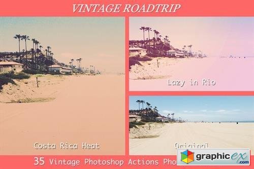 Vintage Roadtrip - 35 PS Actions