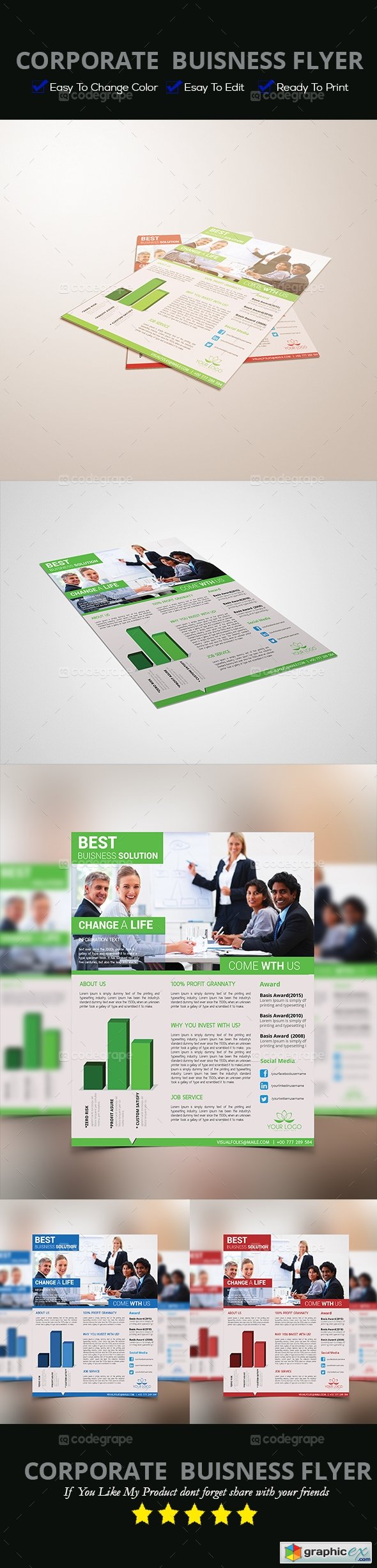 Corporate Business Flyer 5403