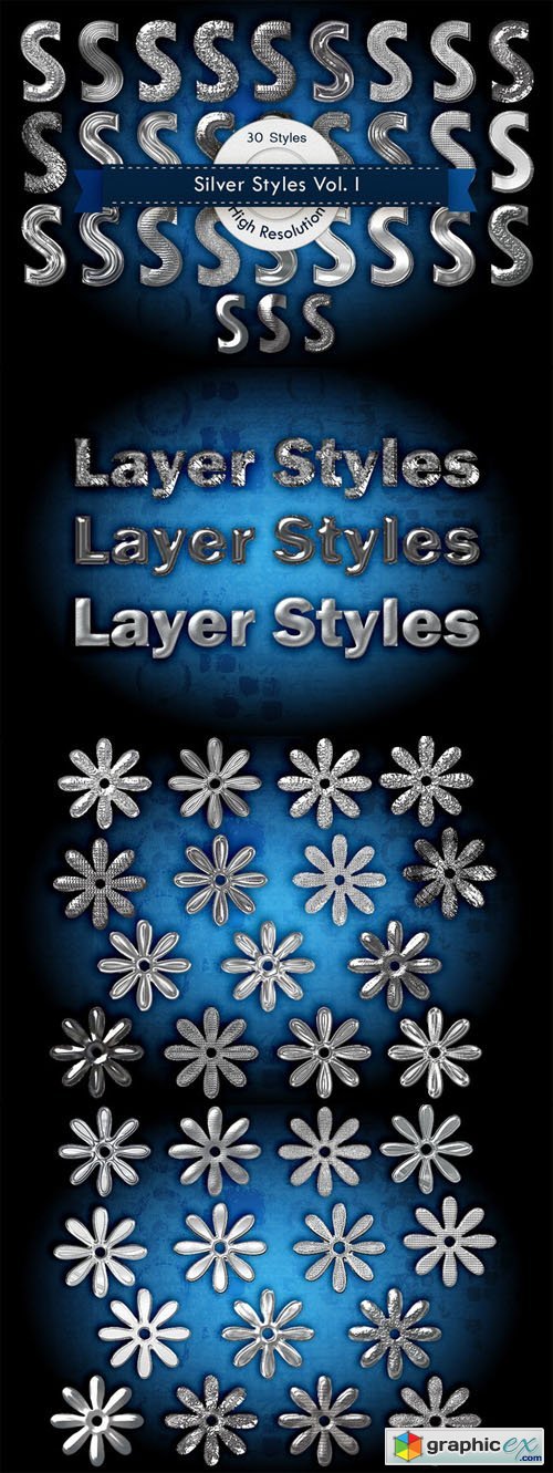 silver pattern photoshop free download