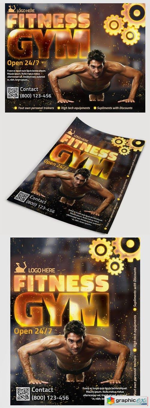  Gym Flyer Template