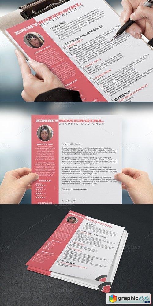 Resume & Cover Letter Template 223328