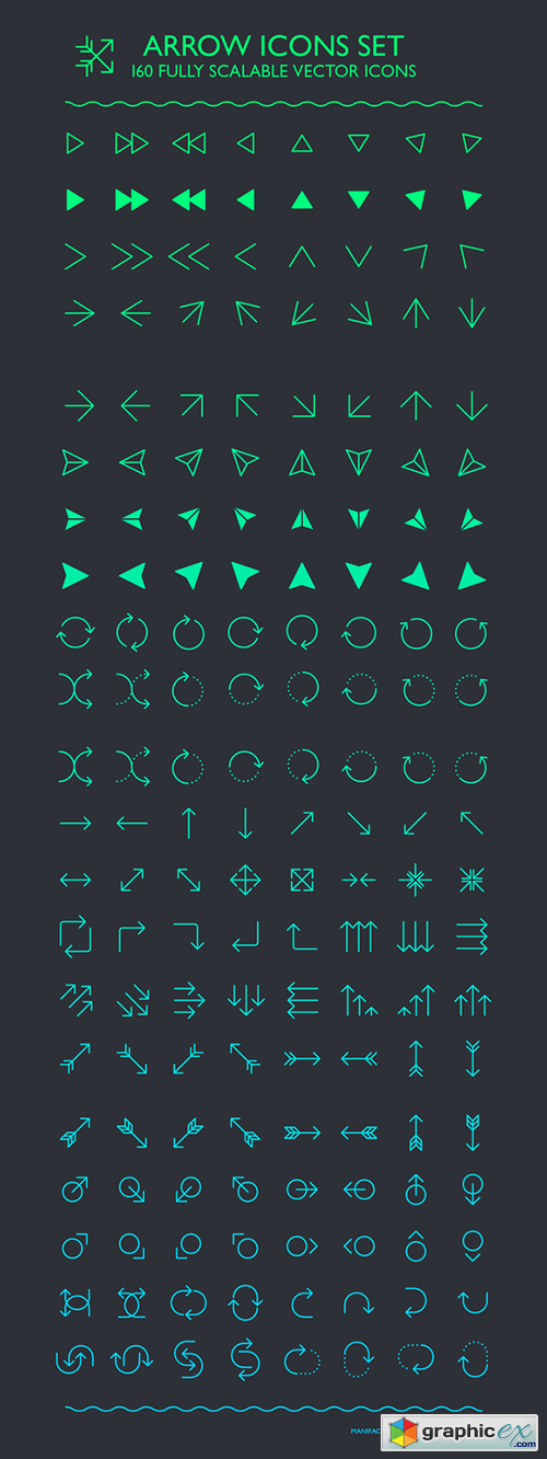 Arrow Icons Set