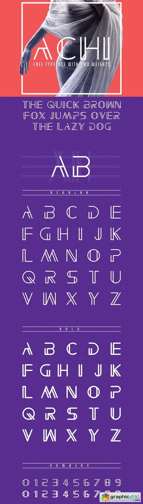 Achi Typeface Font