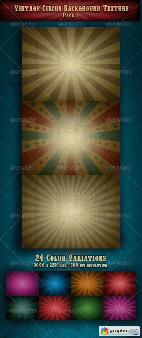 Circus Backgrounds/Textures Pack 1 