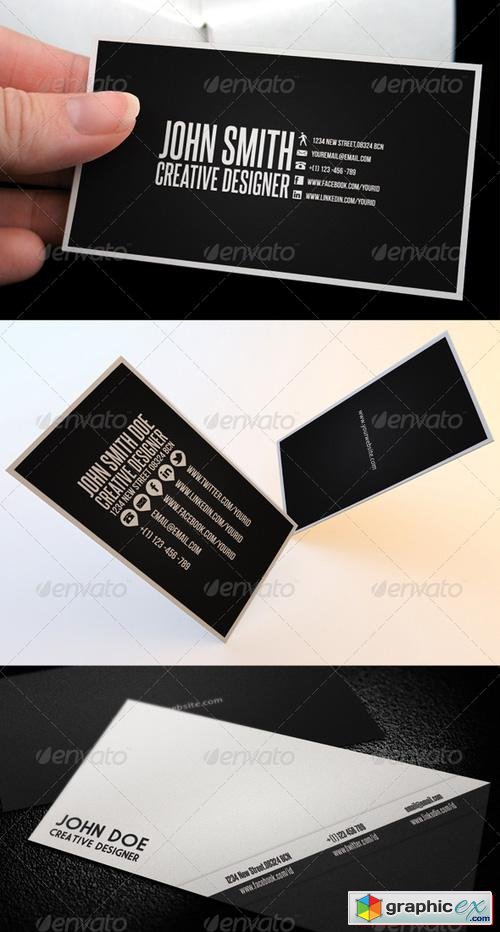 Clean Business Card Bundle 