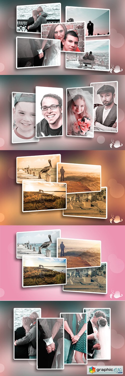 Memories - Photo frame template