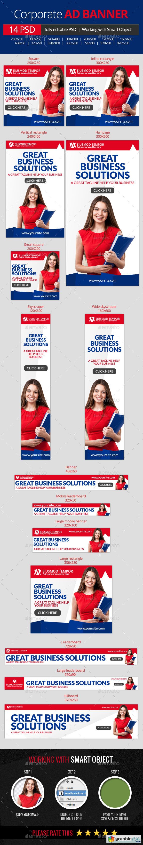 Business Corporate web banners