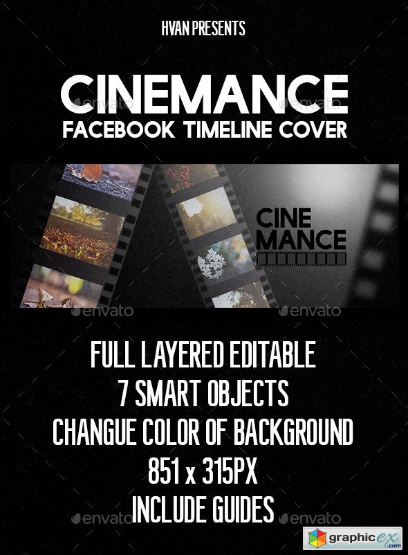 Cinemance (Facebook Timeline Cover)