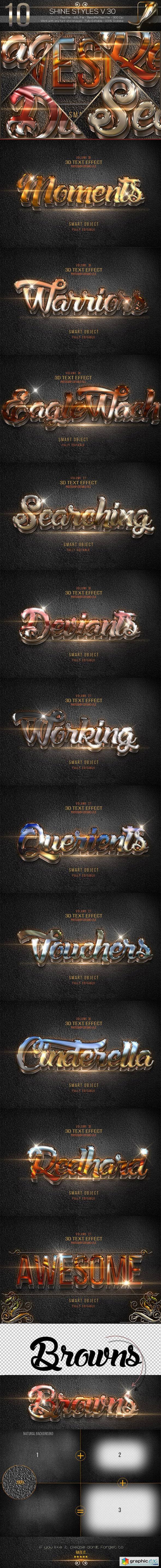 10 3D Text Effects V.30