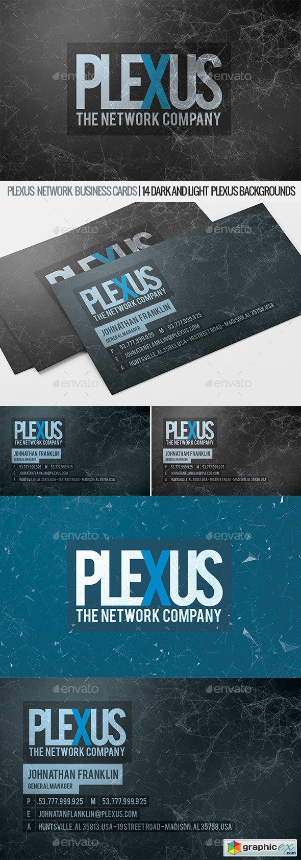 Plexus Business Cards