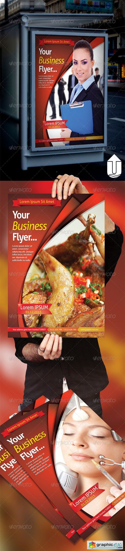 Flyer 50 Food Corporate Business Flyer Template