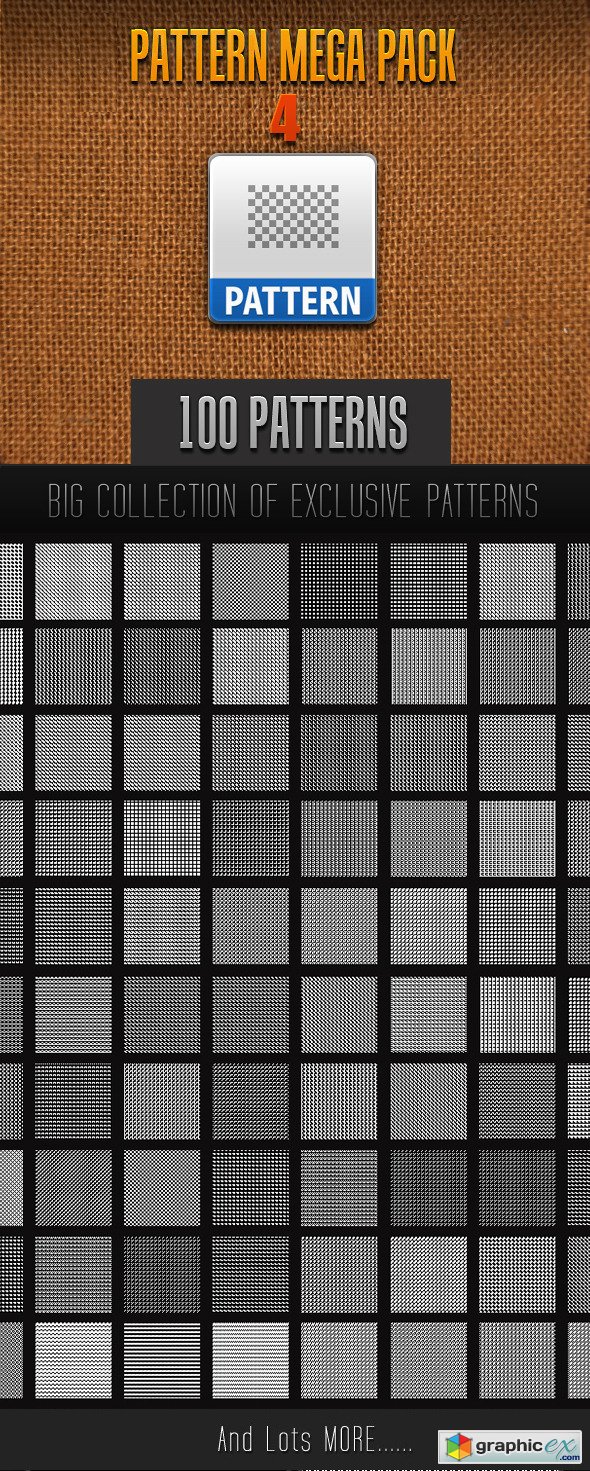 100 Mini Pattern Collection 4