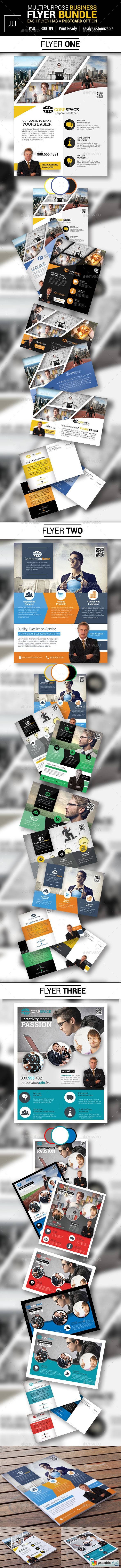 Business Flyer Bundle with Postcard Options