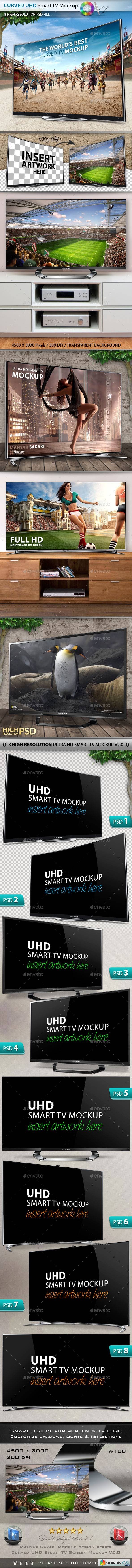 8 UHD Smart Screen Mockup V2.0