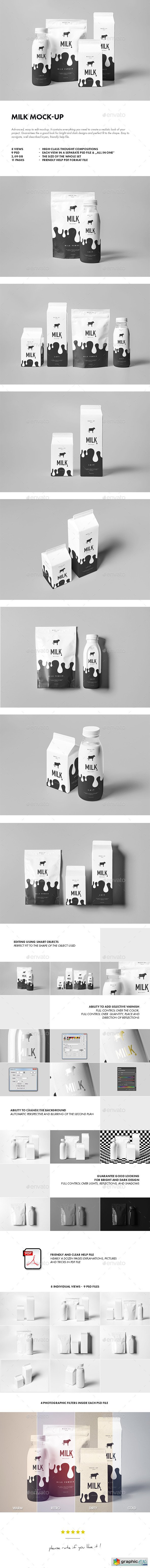 Milk Mockup